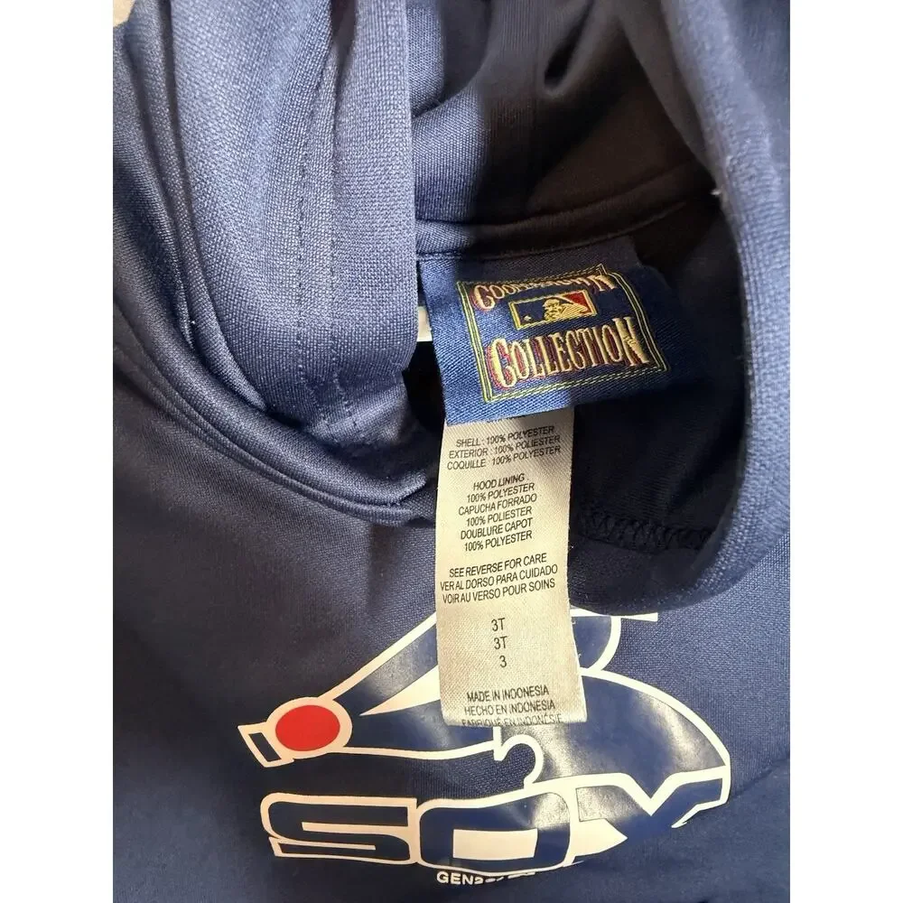 3t Toddler Chicago White Sox Cooperstown Collection Hoodie.VGC!!